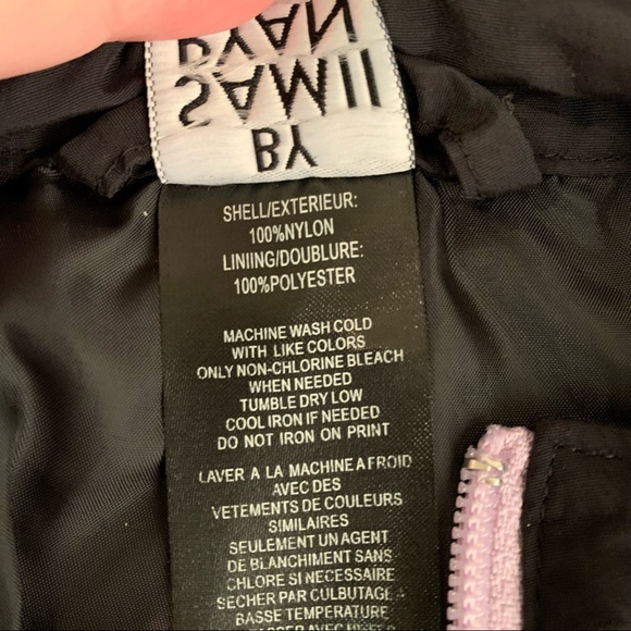 zumiez windbreaker, made by Samii Ryan 💜🖤 - Picture 4 of 8